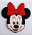 Aplique Emborrachado Rosto Minie - Imagem 1