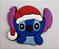 Aplique Emborrachado Stitch Natal - Imagem 1