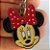Chaveiro Metal Rosto Minie - Imagem 1