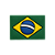Aplique Emborrachado Bandeira do Brasil - Imagem 1