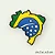 Aplique Emborrachado Mapa do Brasil - Imagem 2