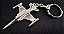Chaveiro Miniatura Avião Jato Caça - Imagem 1