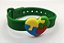 Pulseira Silicone Verde Coração Autismo - Imagem 1