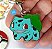 Chaveiro Metal Pokemon Bulbasaur - Imagem 1