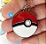 Chaveiro Metal Pokemon Pokebola - Imagem 1