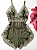 Baby Doll Verde Militar - Imagem 1