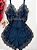 Baby Doll Marinho/Dourado - Imagem 2