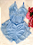 Baby Doll Rendinha Azul - Imagem 1