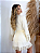 Kit Robe + Camisola + Calcinha Branco com Dourado - Imagem 2