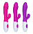 Vibrador ponto G com Estimulador Clitoriano - 10 modos de vibração - Imagem 3
