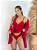 Kit Robe + Camisola + Calcinha Vermelho - Imagem 3