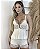 Baby Doll Alice - Off/Dourado - Imagem 1