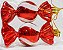 KIT DOCE NATALINO 11CM BOMBOM VERMELHO - Imagem 1