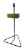 KIT SUPORTE METÁLICO CROMADO COM PRENDEDOR PARA FITAS OLFATIVAS MOD 01 - Imagem 1