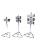 KIT SUPORTE METÁLICO CROMADO C/ PRENDEDOR PARA FITAS OLFATIVAS MOD 04 - Imagem 3