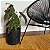 Cachepot Rattan em Cimento - Imagem 1