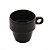 Xícara Empilhável Black 210ml - Imagem 1
