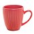 Caneca Canelada Red 210ml - Imagem 1