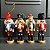 Enfeite p/ Árvore Nutcracker - 4 peças - Imagem 1