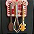 Mini Utensílios em Silicone Gingerbread - 3 peças - Imagem 1