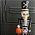 Nutcracker Decorativo Skull - Imagem 2