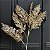 Galho Decorativo Flocado Folhas 70 cm - Imagem 1