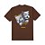 CAMISETA CHORA AGORA RI DEPOIS MARROM - Imagem 2