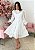 VESTIDO JASMIM PARA CASAMENTO CIVIL, BATIZADO, CULTO ECUMÊNICO, NOIVADO E OUTROS - Imagem 1