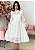 VESTIDO MIDI PRINCESA PARA CASAMENTO CIVIL, BATIZADO, CULTO ECUMÊNICO, NOIVADO E OUTROS - Imagem 1