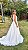 VESTIDO DE NOIVA JOIA RARA COM FAIXA BORDADA - Imagem 2