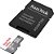 Cartão de Memória Sandisk Micro SD 16GB Ultra 80MB/S C10 SDSQUNR-016G-GN3MA - Imagem 3