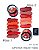 Paleta de batom Kryolan - Lipstick Velvet Kiss Wheel kiss 02 - Imagem 2