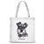 Sacola Ecobag Racas 30x35cm - Schnauzer - Imagem 1