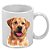 Caneca Racas 325ml - Labrador - Imagem 1