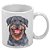 Caneca Racas 325ml - Rottweiler - Imagem 1