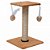 Arranhador Plataforma Quadrada BEGE - Altura 37cm - Imagem 1