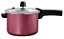Panela De Pressão 4,5L Panelux Magnific em Alumínio Antiaderente - Cereja - Imagem 2