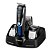 Aparador de Pelos Mondial Super Groom 10 em 1 BG-03 sem fio Preto/Azul - Bivolt - Imagem 1