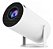Projetor Interestelar Hy300 Mini Branco Netflix Wi-Fi Branco - Imagem 1