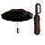Guarda Chuva Automático com Fivela de anel com design liso - Imagem 1