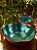 Conjunto cerâmica 4 peças borda orgânica azul - Imagem 3