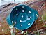 Bowl de cerâmica esmaltado verde com bolinhas - Imagem 4