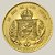 Moeda de Ouro de 20.000 Réis, Brasil Império - Ano: 1851 - Imperador Pedro II - Imagem 2