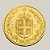 Moeda de Ouro de 20 Liras, Itália Império - Ano: 1882 - Rei Umberto I - Imagem 2