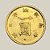 Moeda de Ouro de 1 Iene, Japão - Ano: 1871 - Era Meiji - Imagem 1