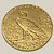 Moeda de Ouro de 5 Dólares, Estados Unidos da América - Ano: 1909 - Presidente Taft - Imagem 2