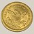 Moeda de Ouro de 2½ Dólares, EUA - Ano: 1905 - Presidente Theodore Roosevelt, Jr. - Imagem 2