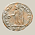 Moeda 1/4 de Fólis, AE19, Império Romano - Ano: 206-207 - Augusto Severo II - Imagem 2