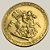 Moeda de Ouro de 1 Libra, Reino Unido - Ano: 1820 - Rei Jorge III - Imagem 2