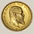 Moeda de Ouro de 20 Marcos, Império Alemão - Ano: 1894 - Rei Guilherme II de Württemberg - Imagem 1